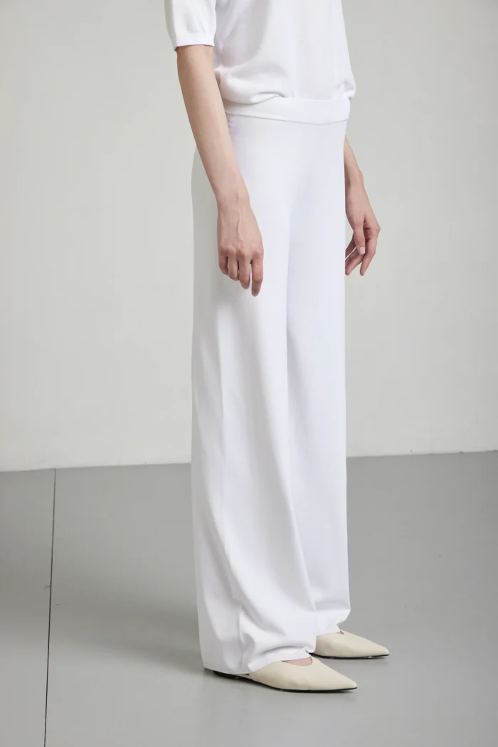 Pantalone a palazzo stretch