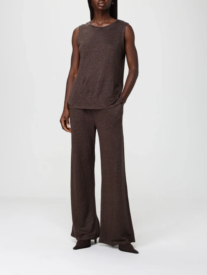 Pantalone palazzo in  lino