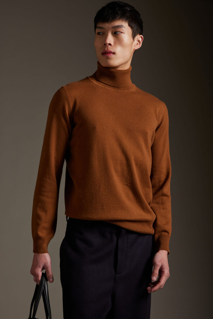 Maglia Dolcevita in Lana e Cashmere