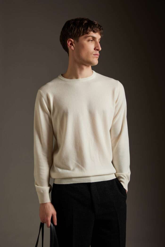 Maglia Girocollo in Cashmere