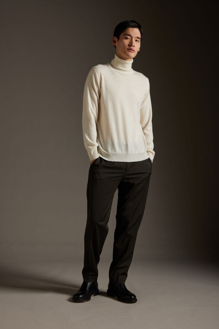 Maglia Dolcevita In Cashmere