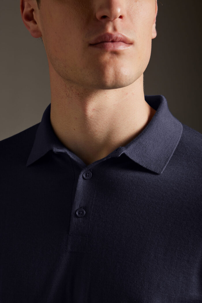 Polo in Lana Merino Ultrafine